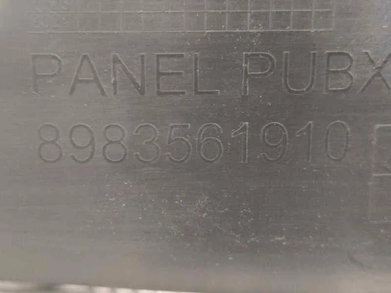 Plastico Paso Rueda Trasero Izquierdo para Isuzu D-Max