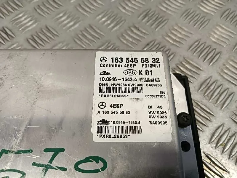 Centralita Motor Uce para Mercedes-Benz Clase M (W163)