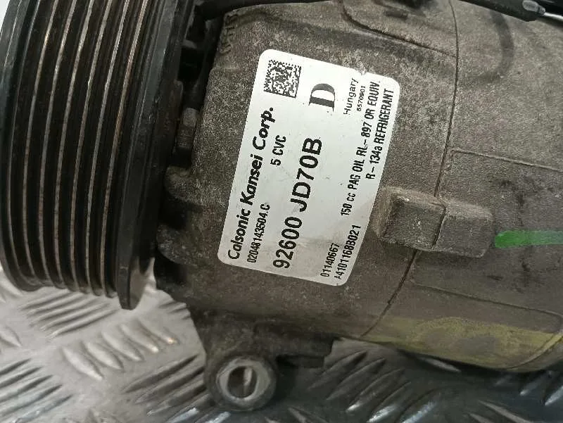Compresor Aire Acondicionado para Nissan Qashqai (J10)