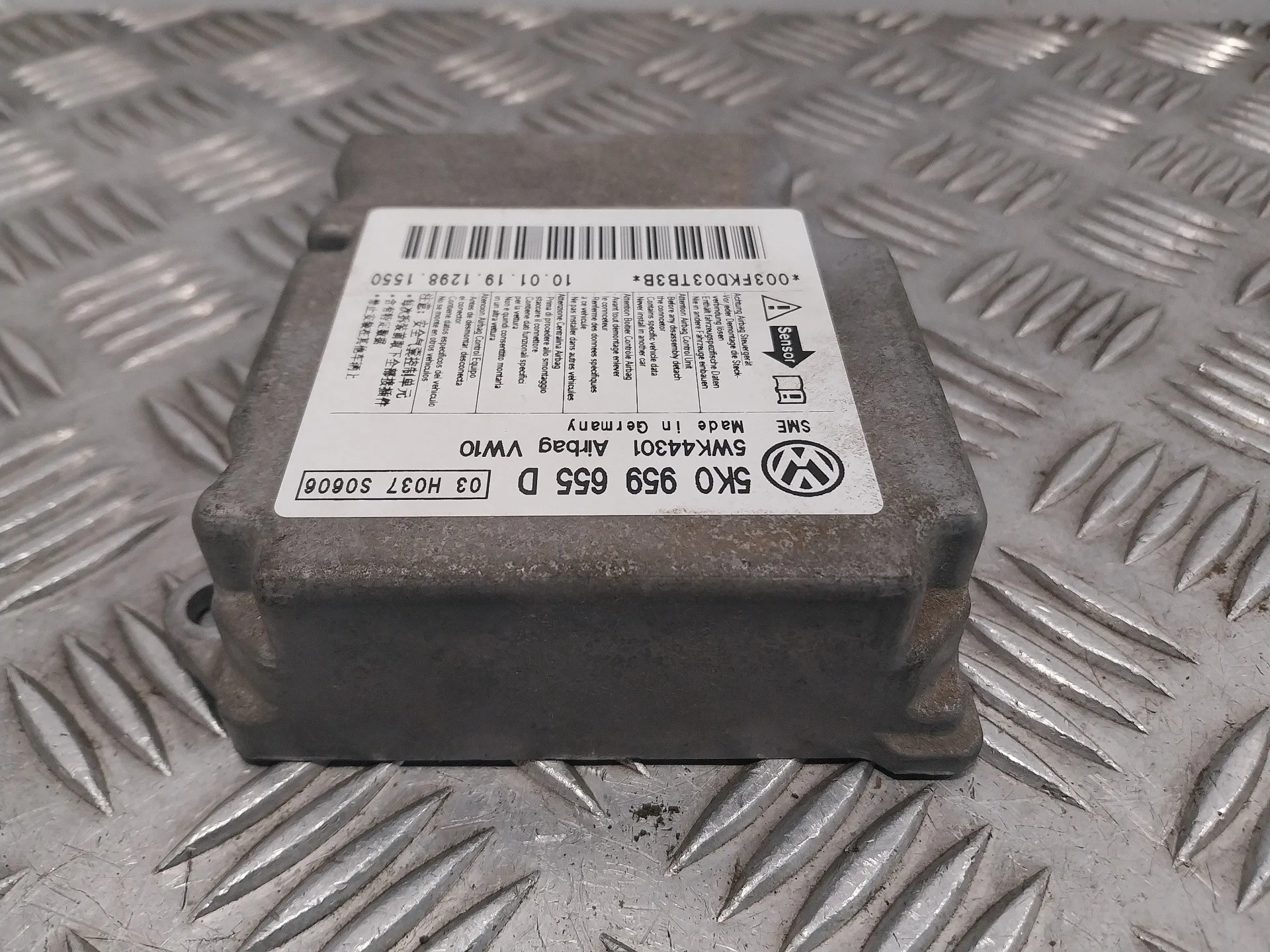 Centralita Airbag para Volkswagen Golf Vi (5K1)