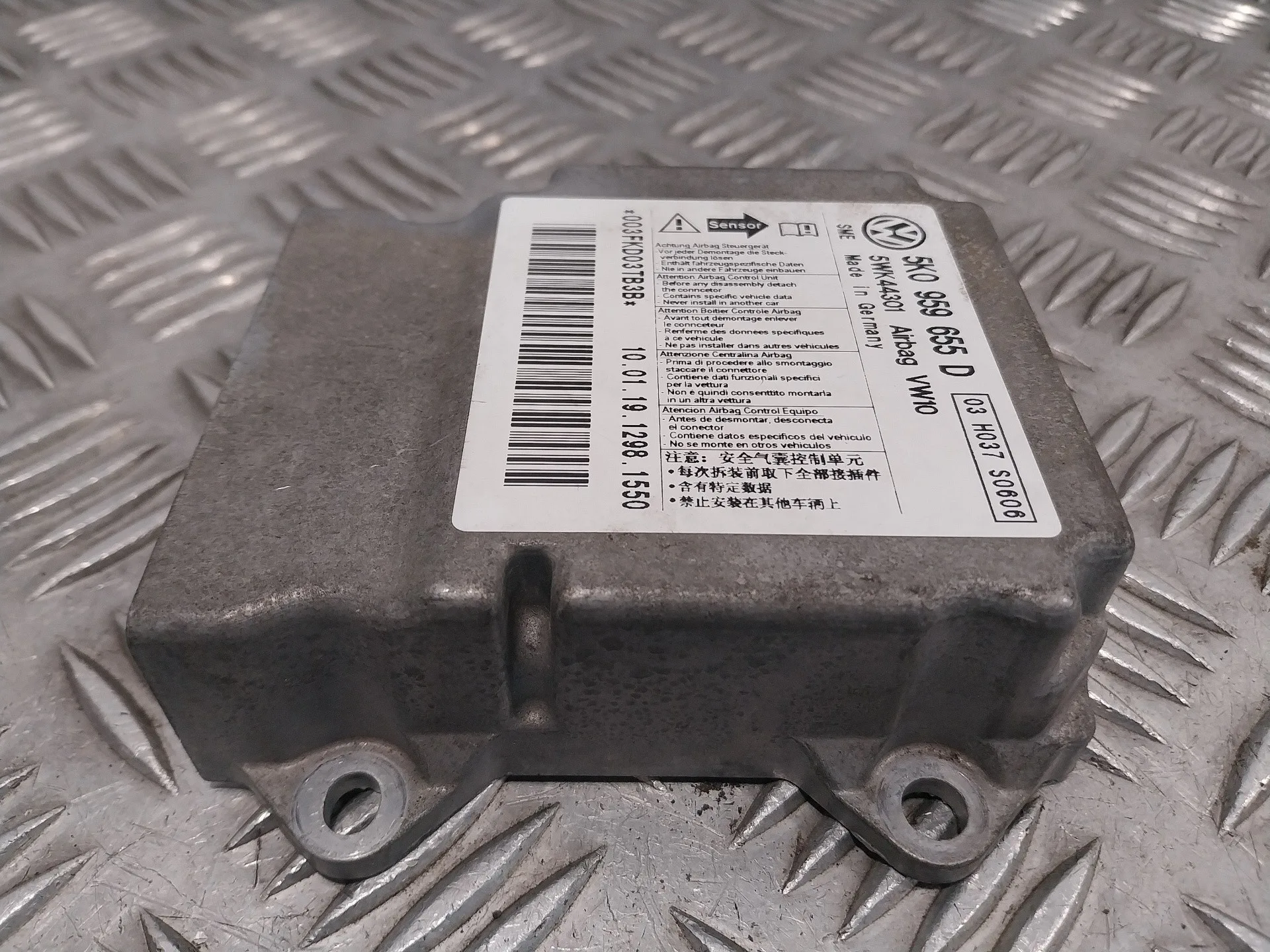 Centralita Airbag para Volkswagen Golf Vi (5K1)