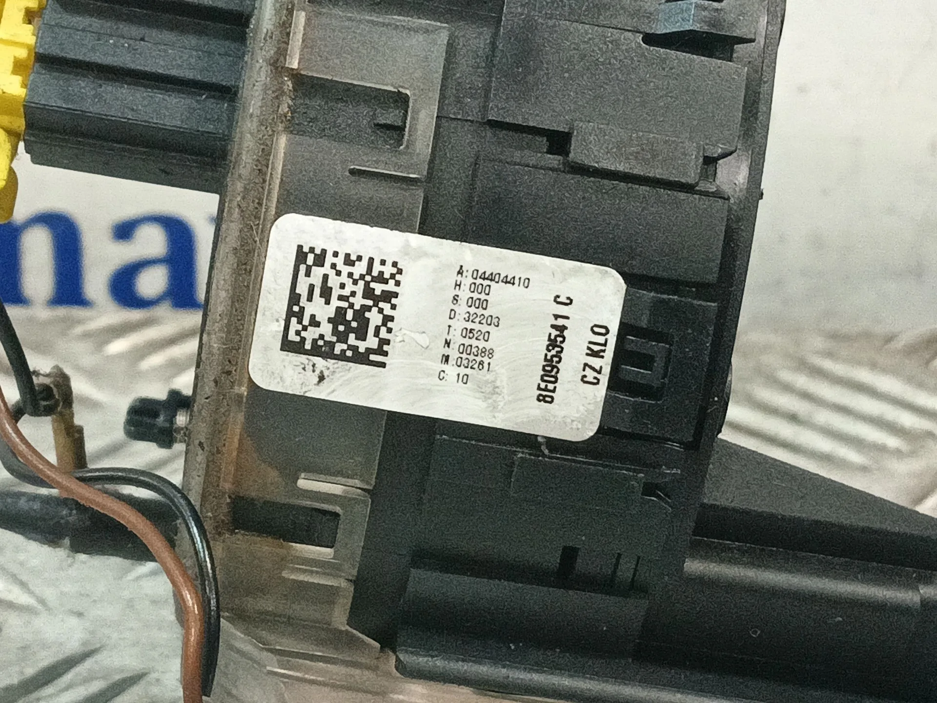 Anillo Airbag para Audi A4 Berlina (8E)