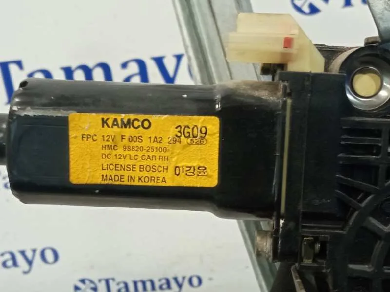 Elevalunas Trasero Derecho para Hyundai Accent (Lc)