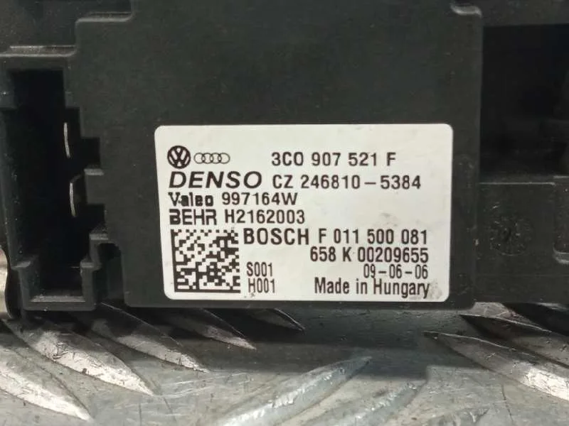 Resistencia Calefaccion para Audi A3 Sportback (8P)