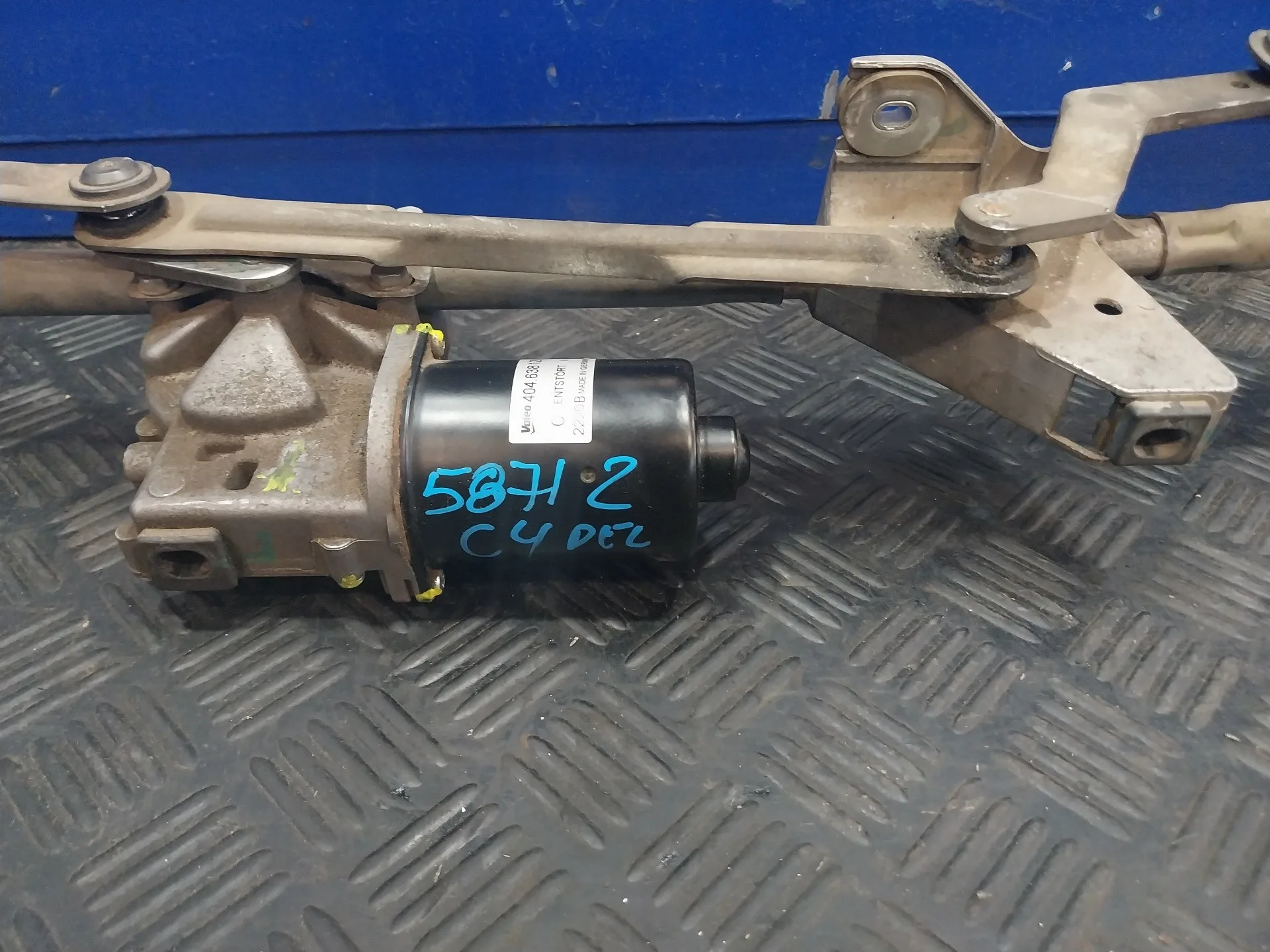 Motor Limpia Delantero para Citroën C4 Berlina