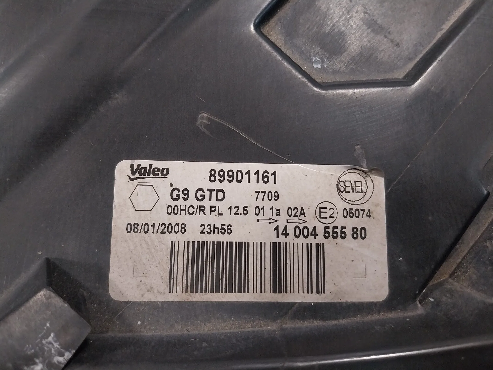 Faro Izquierdo para Citroën Jumpy