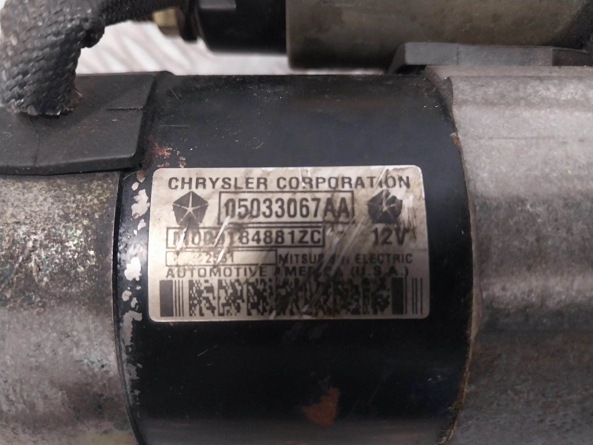Motor Arranque para Chrysler Sebring Berlina (Jr41)