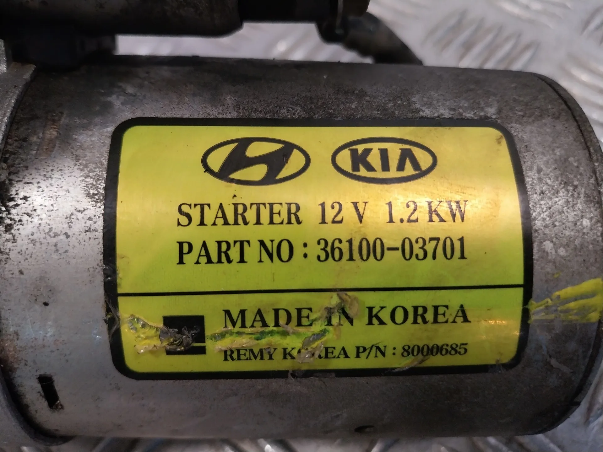 Motor Arranque para Hyundai I30 (Gd)