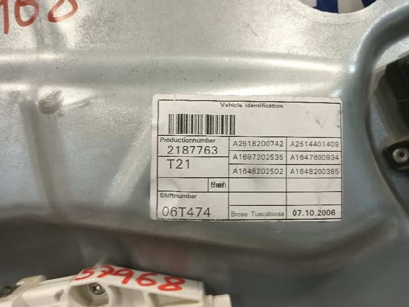 Motor Elevalunas Delantero Izquierdo para Mercedes-Benz Clase M (W164)