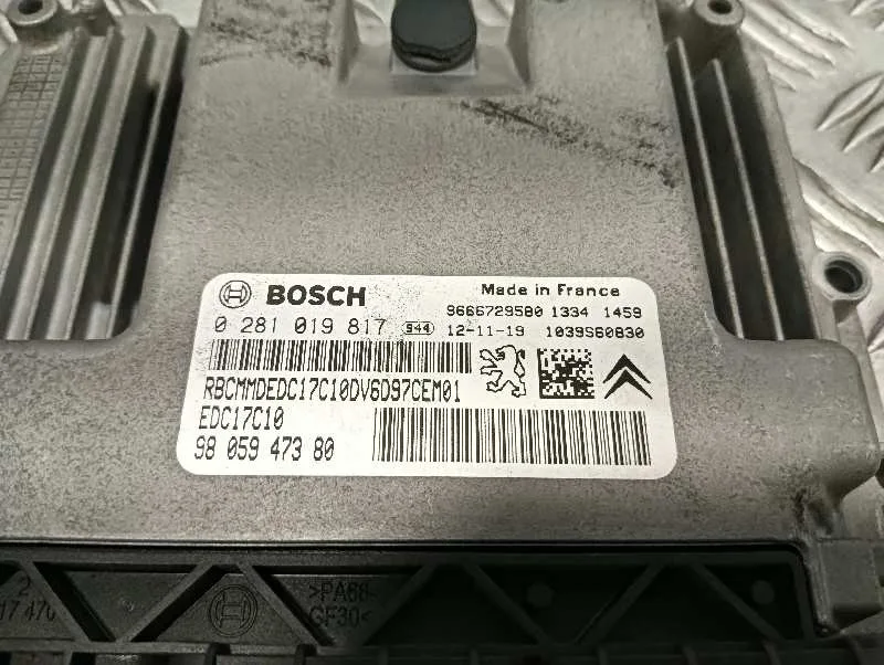 Centralita Motor Uce para Peugeot Partner Kasten