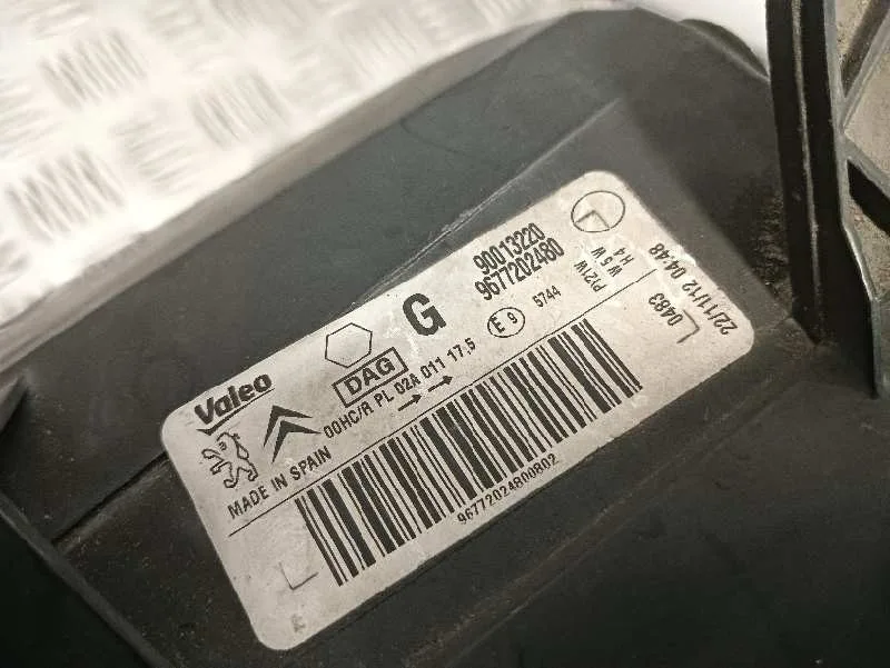 Faro Izquierdo para Peugeot Partner Kasten