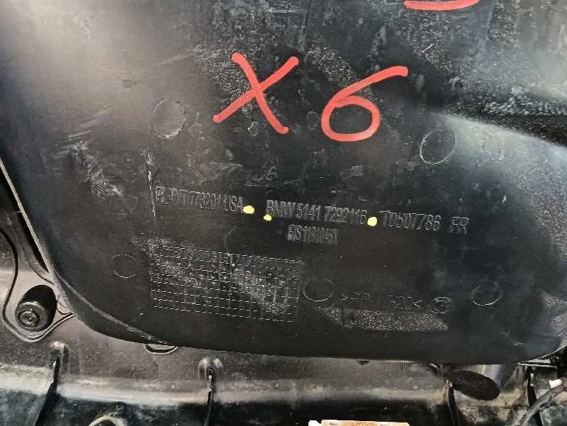 Guarnecido Puerta Delantera Derecha para Bmw X6 (F16, F86)