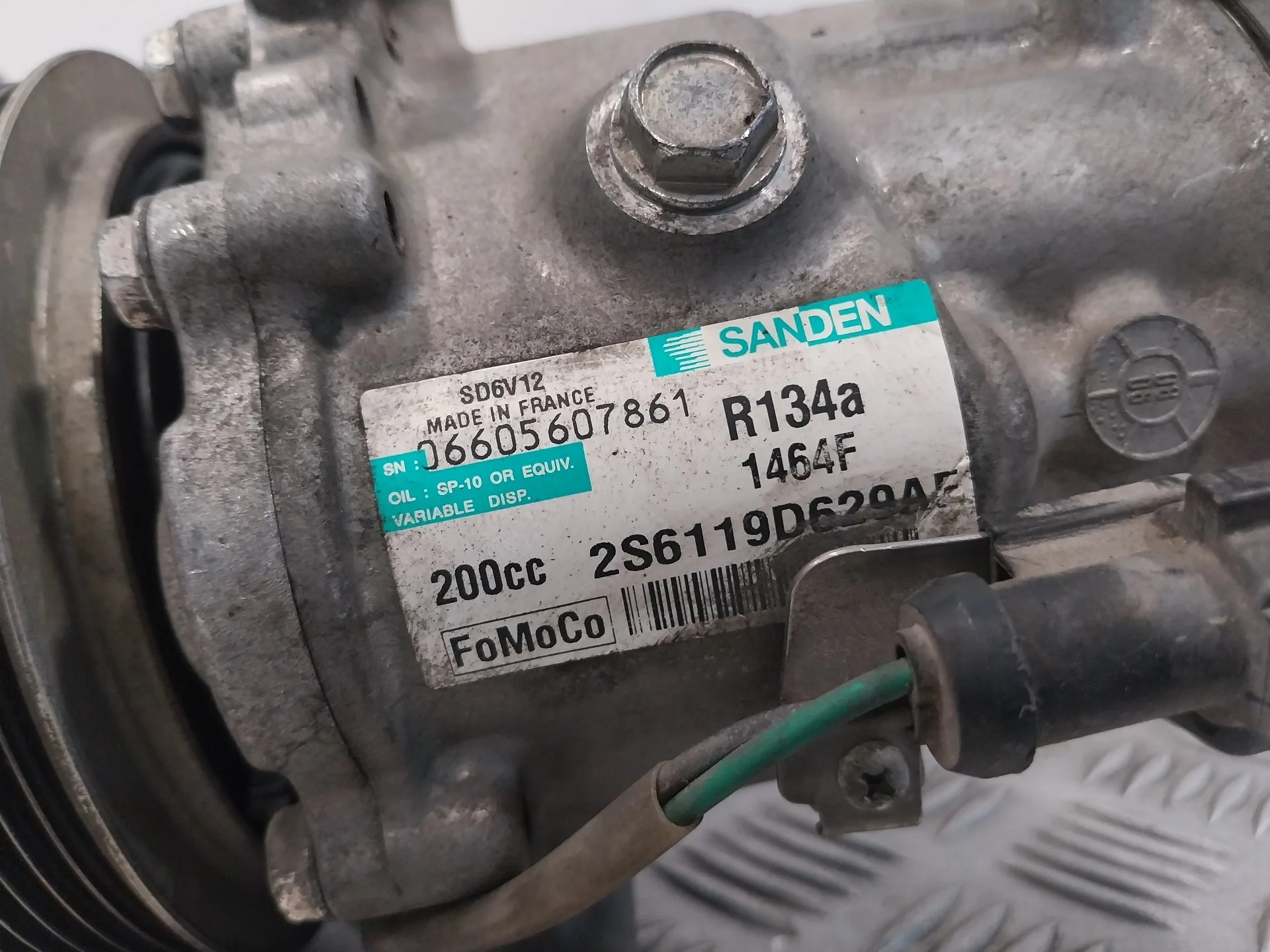 Compresor Aire Acondicionado para Ford Fiesta (Cbk)