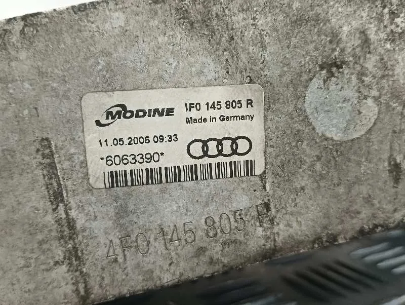 Intercooler para Audi A6 Berlina (4F2)