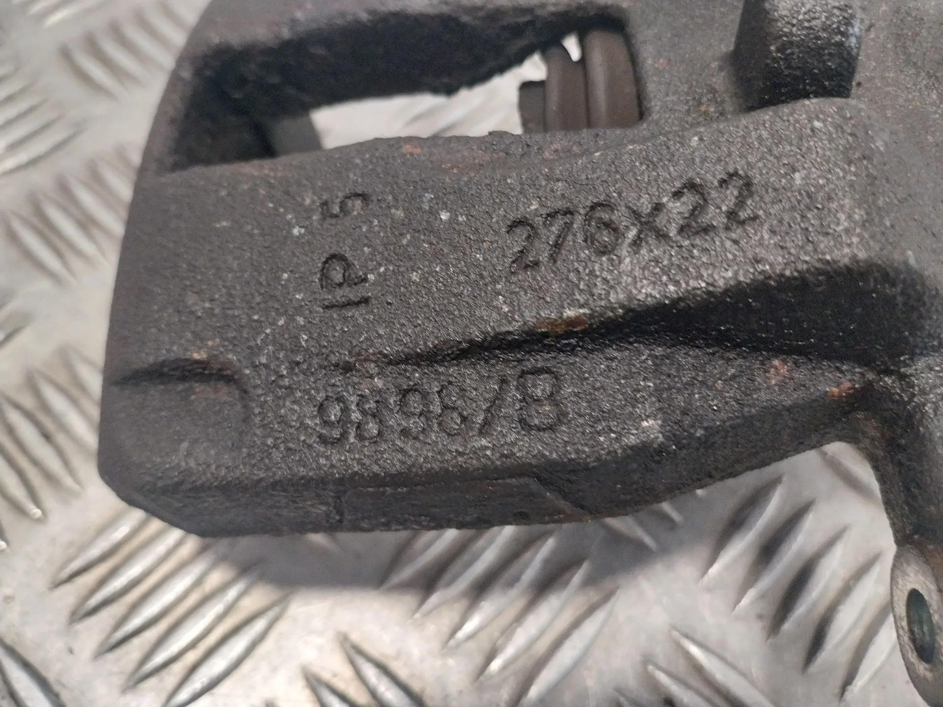Pinza Freno Delantera Derecha para Mercedes-Benz Clase A (W169)