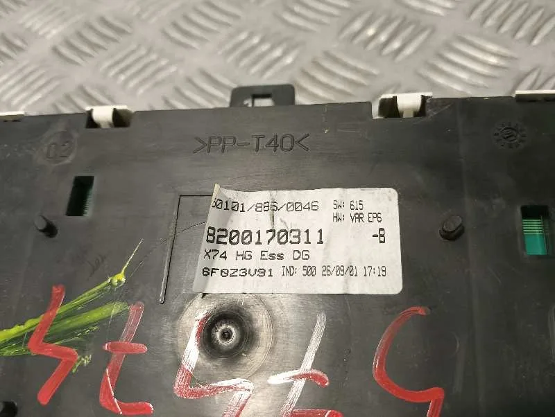 Cuadro Instrumentos para Renault Laguna Ii (Bg0)