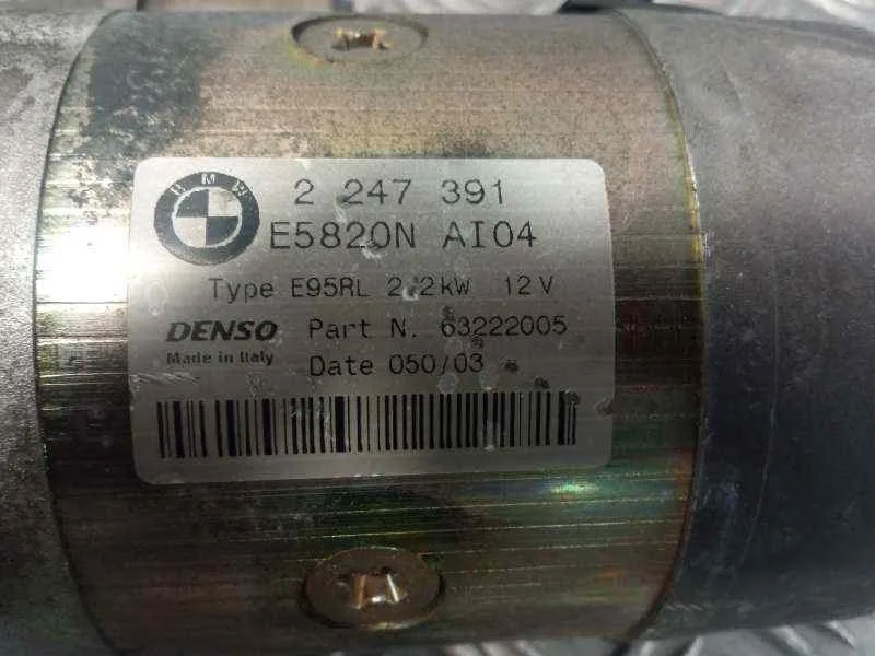 Motor Arranque para Bmw X5 (E53)