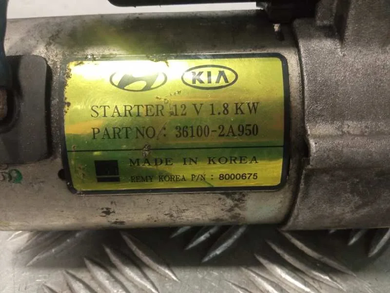 Motor Arranque para Hyundai I40