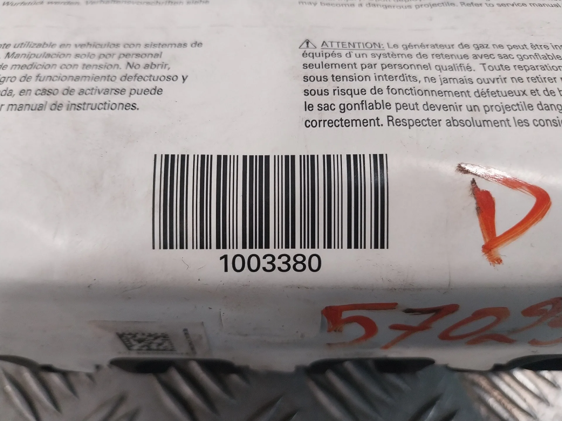 Airbag Delantero Derecho para Audi Q7 (4L)