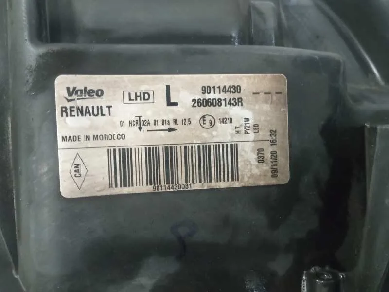 Faro Izquierdo para Dacia Sandero