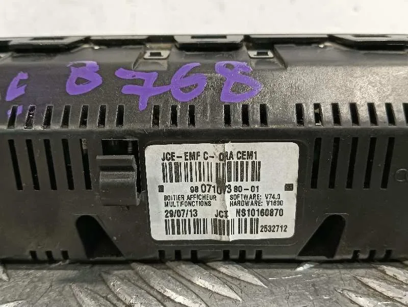 Pantalla Multifuncion para Citroën Ds3