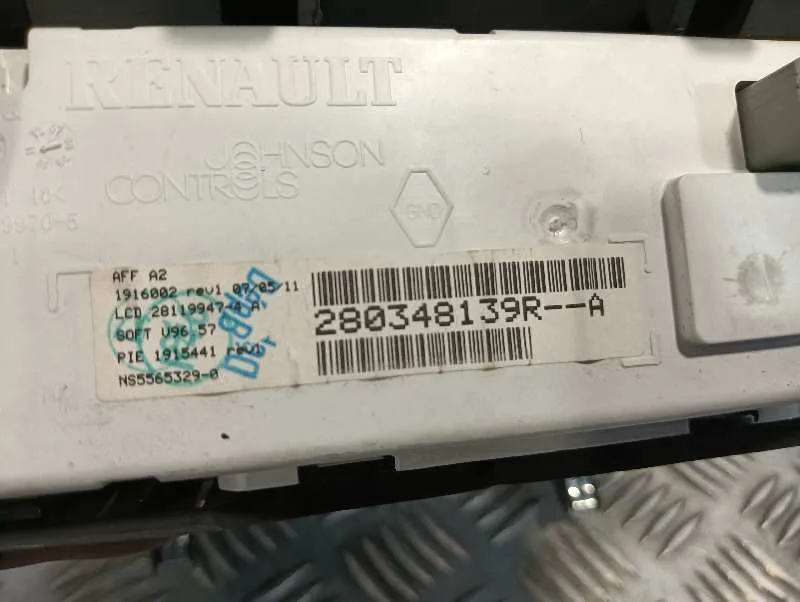 Pantalla Multifuncion para Renault Clio Iii
