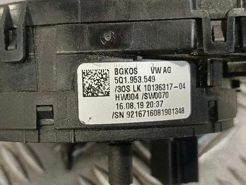 Anillo Airbag para Volkswagen Golf Vii Variant (Ba5, Bv5)