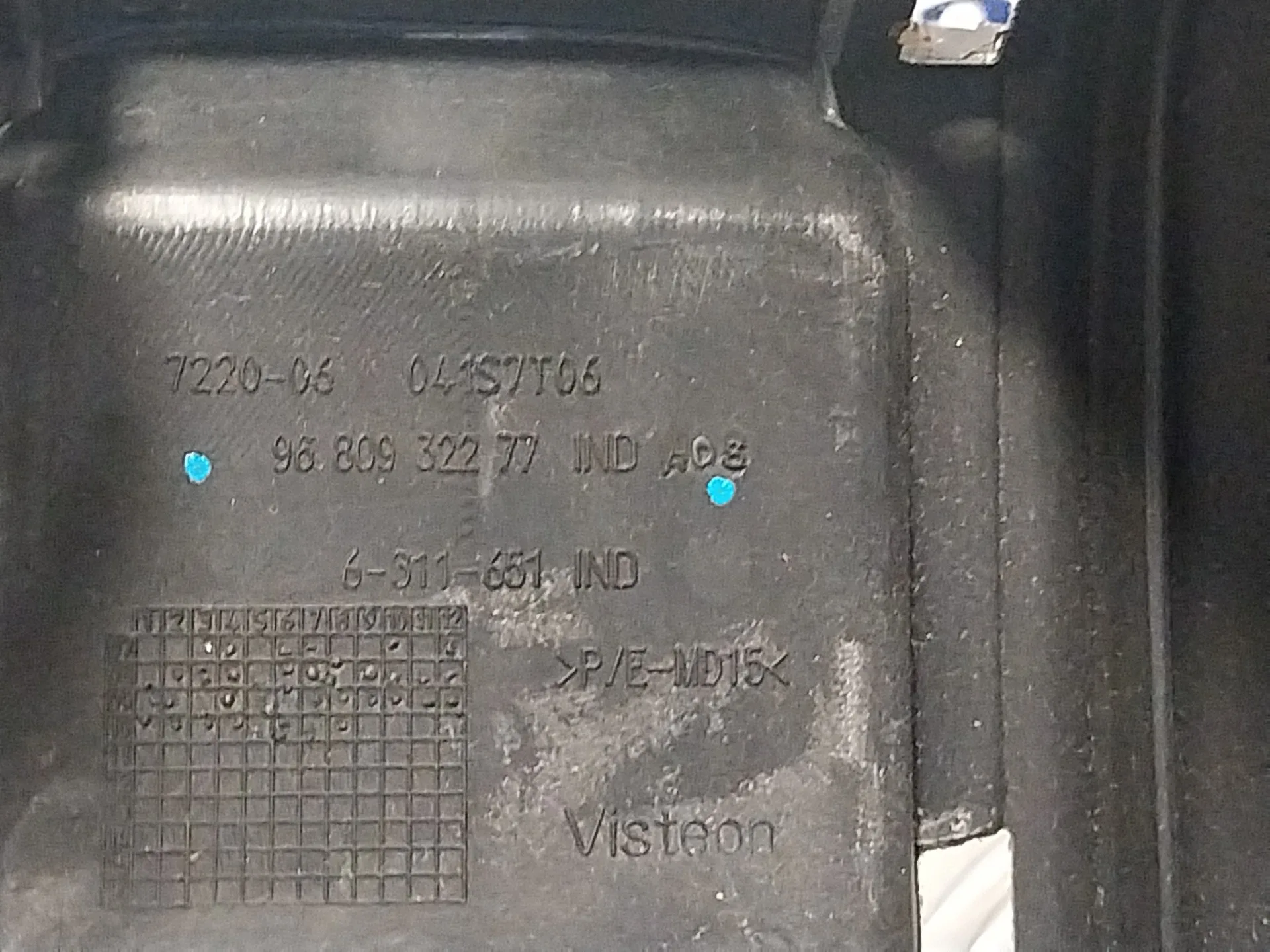 Moldura para Peugeot Partner Kombi