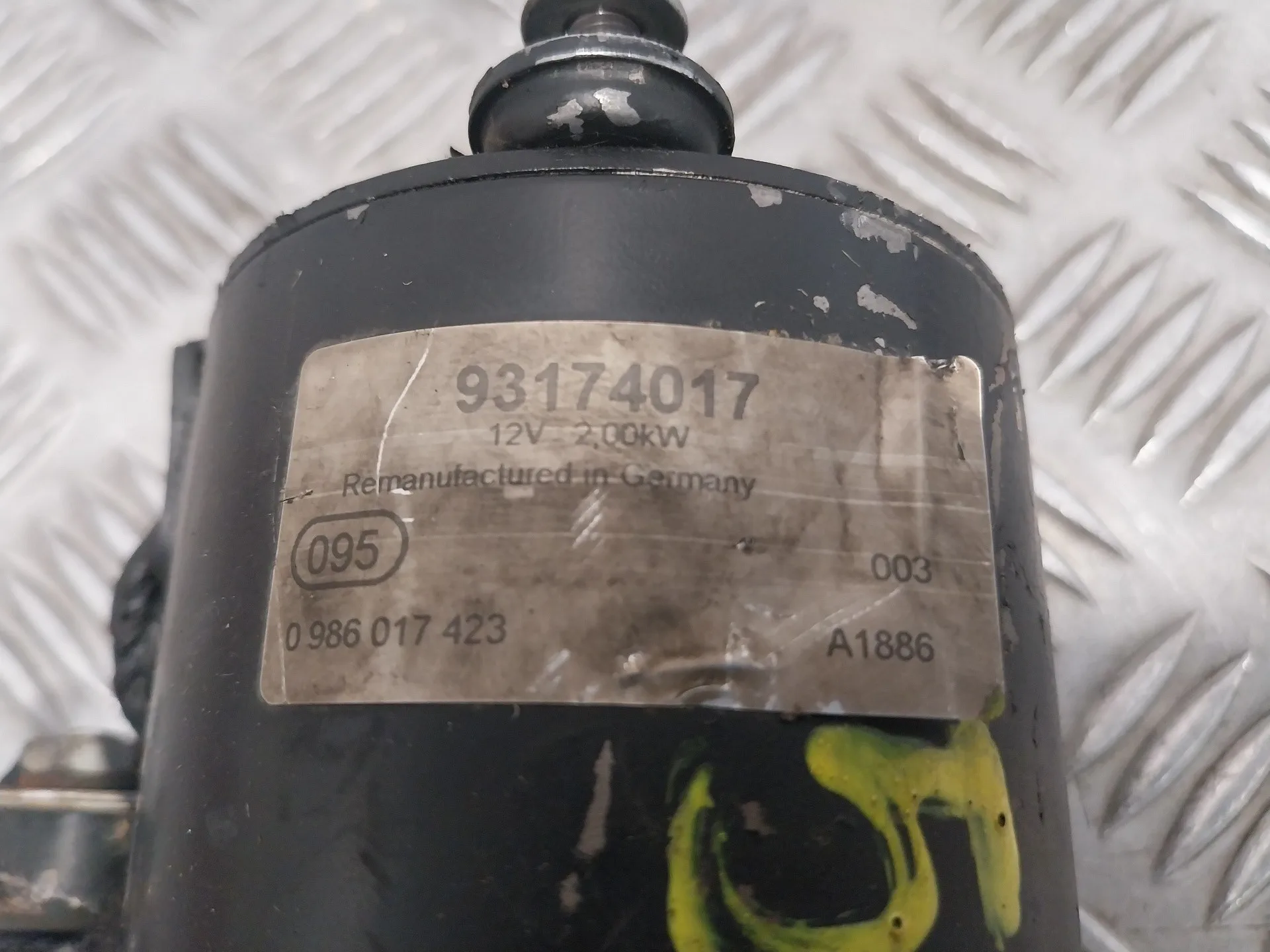 Motor Arranque para Opel Astra G Berlina