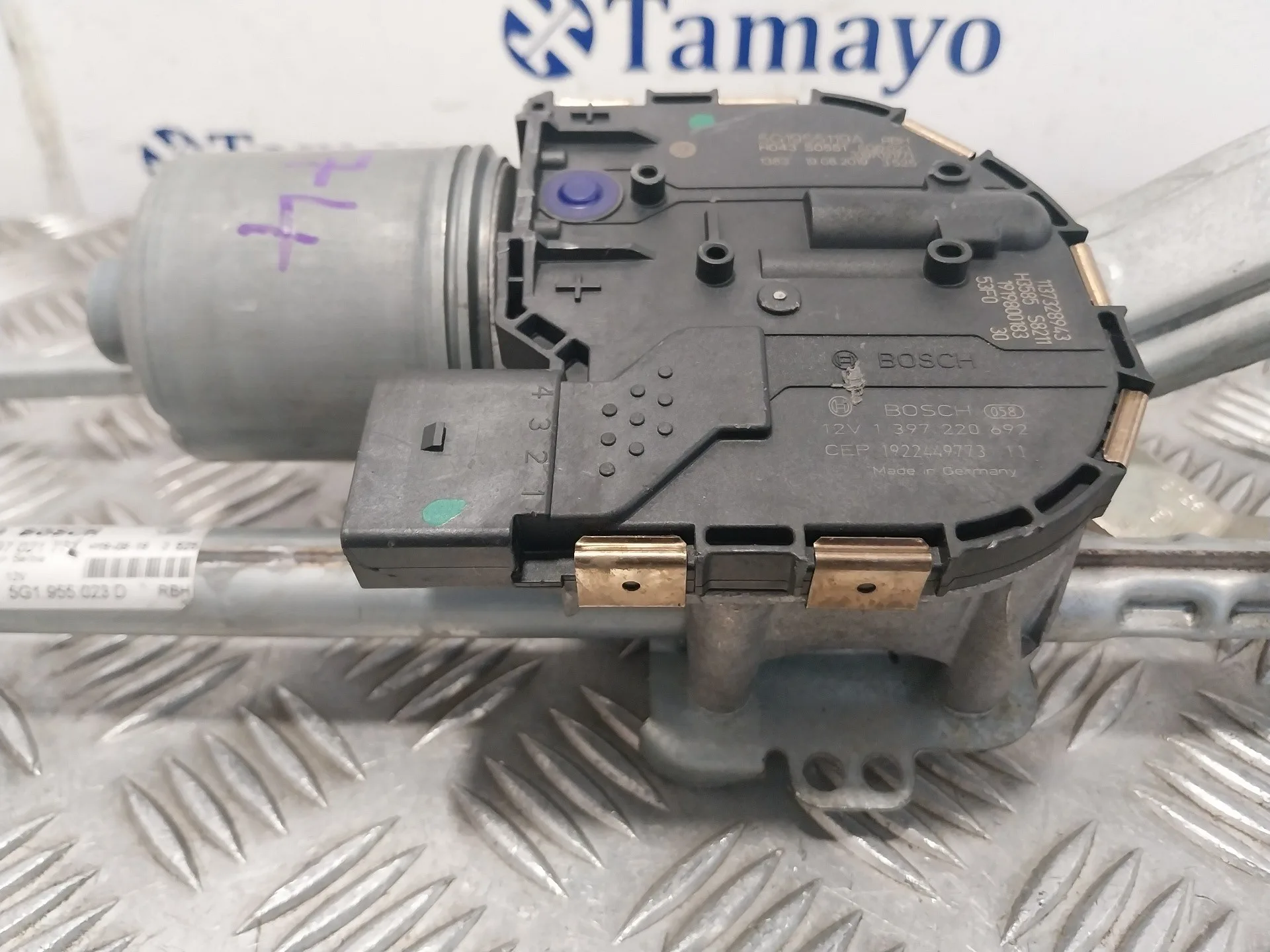 Motor Limpia Delantero para Volkswagen Golf Vii Variant (Ba5, Bv5)