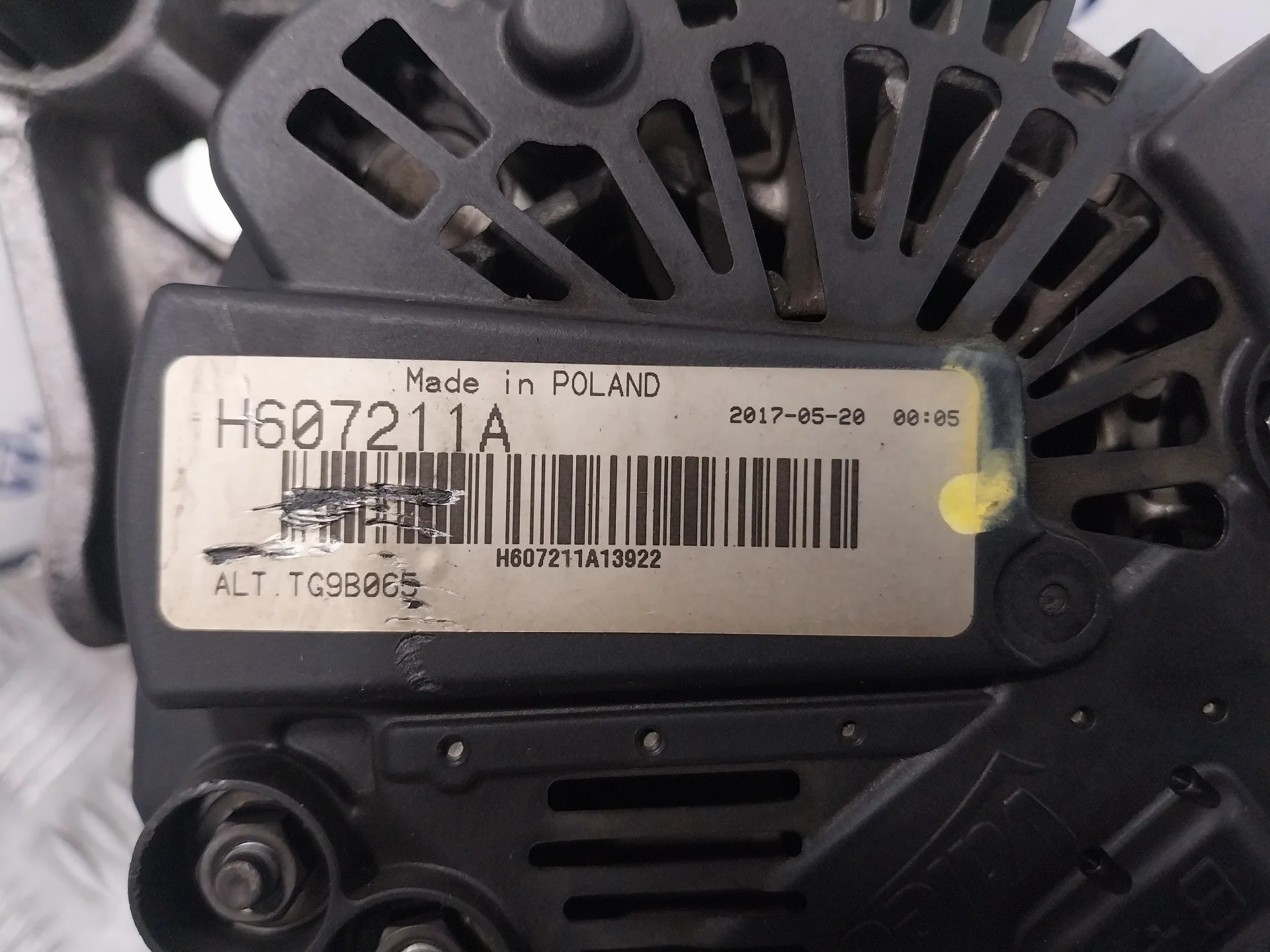 Alternador para Citroën C4 Berlina