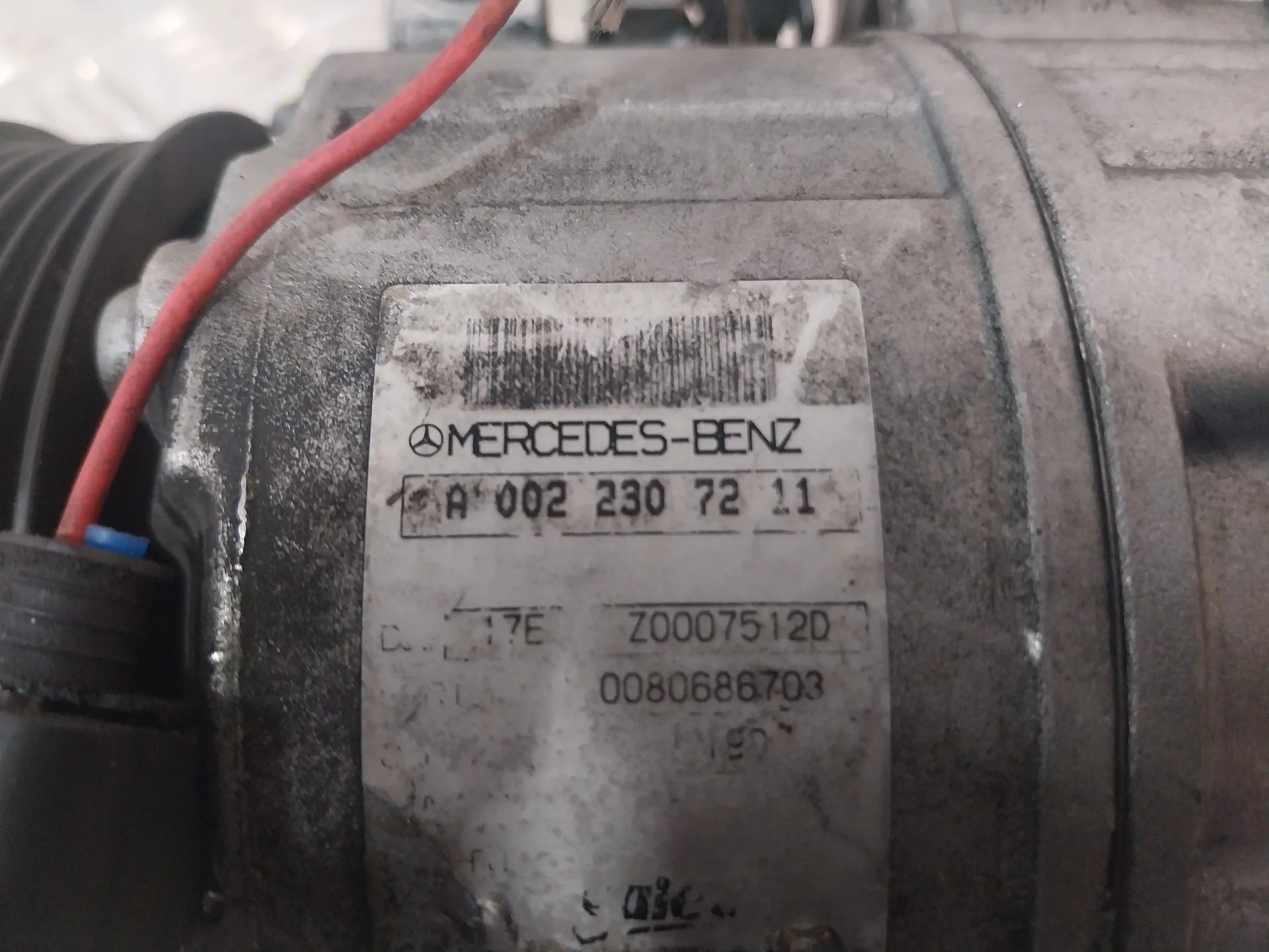 Compresor Aire Acondicionado para Mercedes-Benz Sprinter 5-T Caja/Chasis (B906)