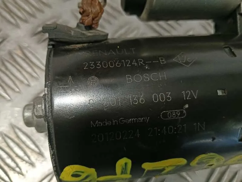 Motor Arranque para Renault Megane Iii Berlina 5 P