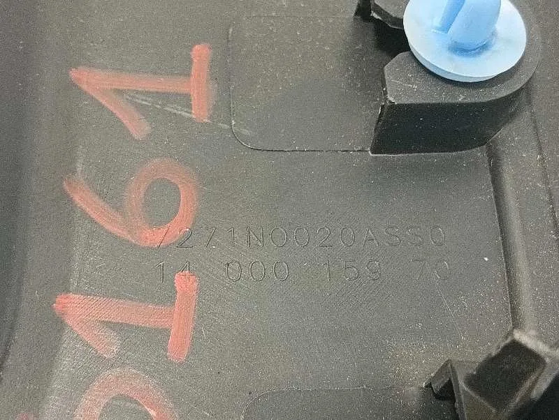 Moldura Puerta Trasera Izquierda para Fiat Scudo Combi (272)