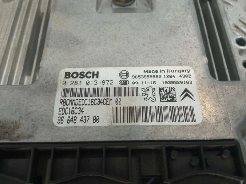 Centralita Motor Uce para Peugeot Partner Kombi