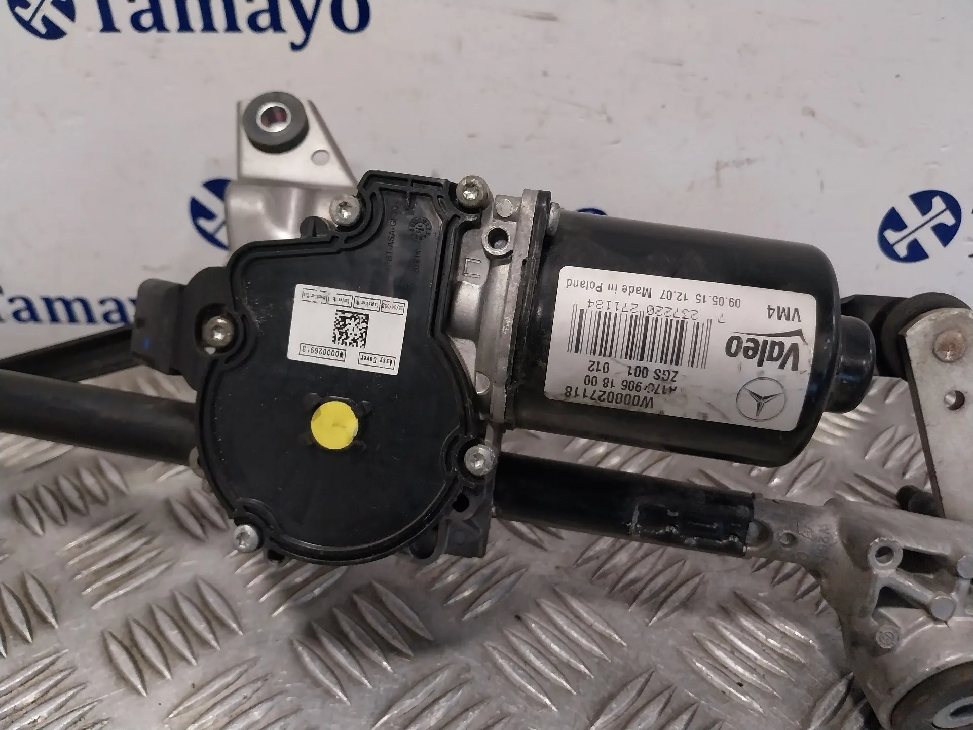 Motor Limpia Delantero para Mercedes-Benz Clase Gla (W156)