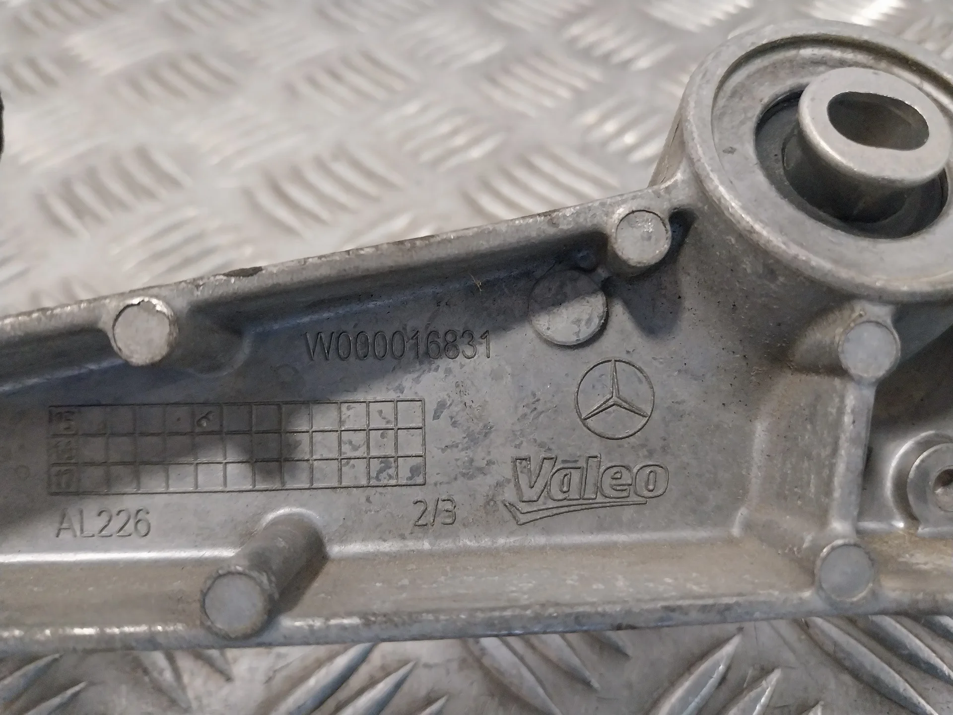 Motor Limpia Delantero para Mercedes-Benz Clase Gla (W156)