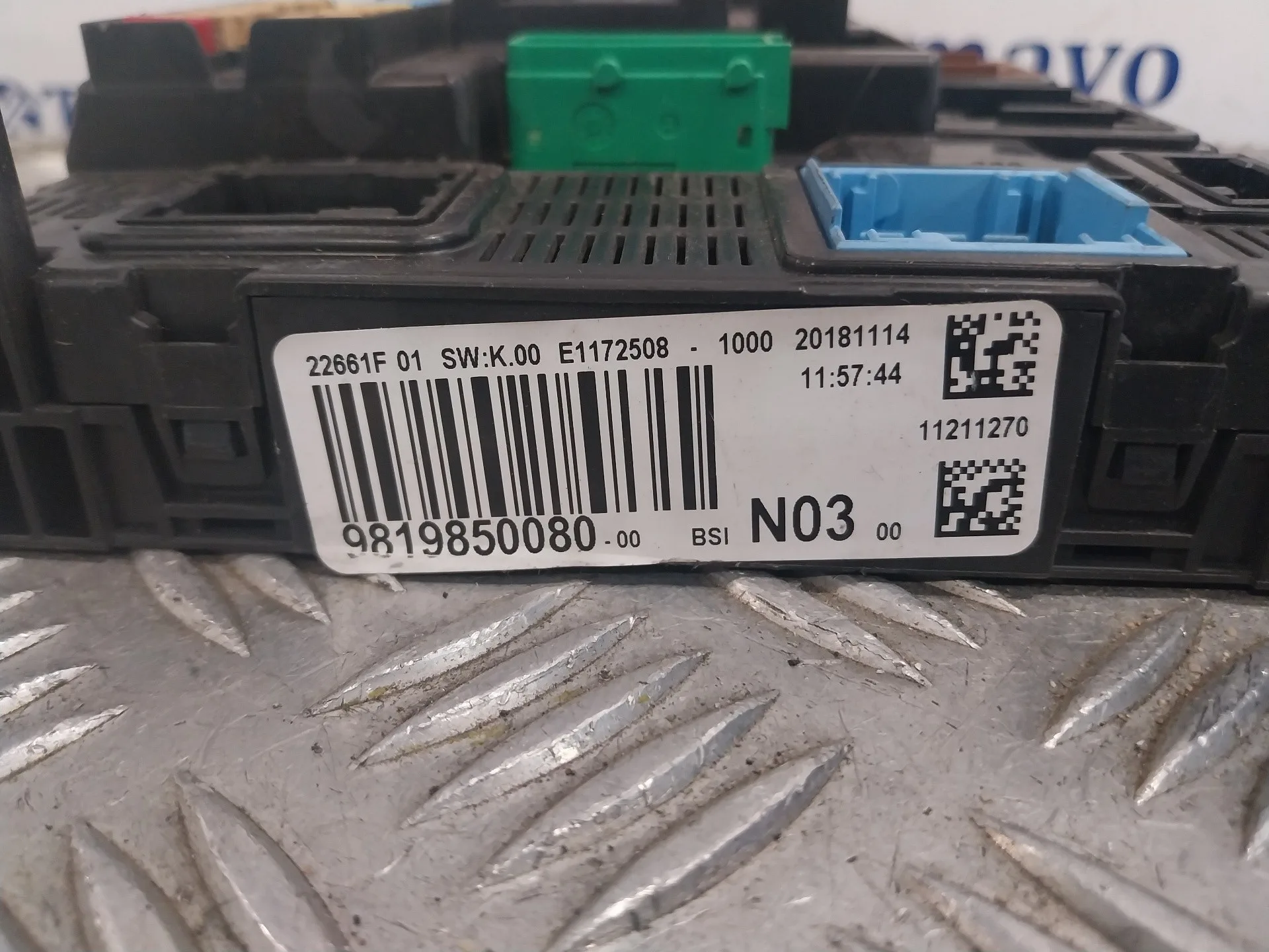 Caja Reles / Fusibles para Peugeot 208