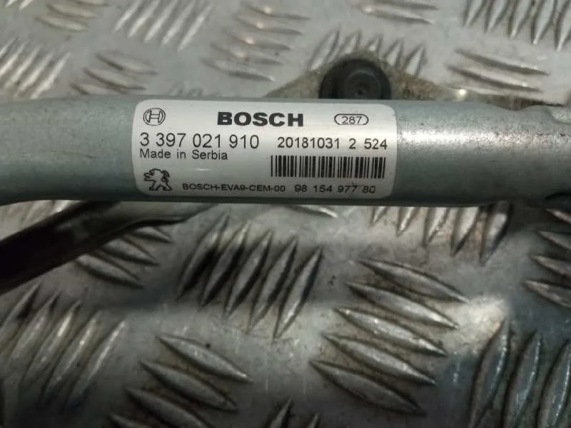 Motor Limpia Delantero para Peugeot 208