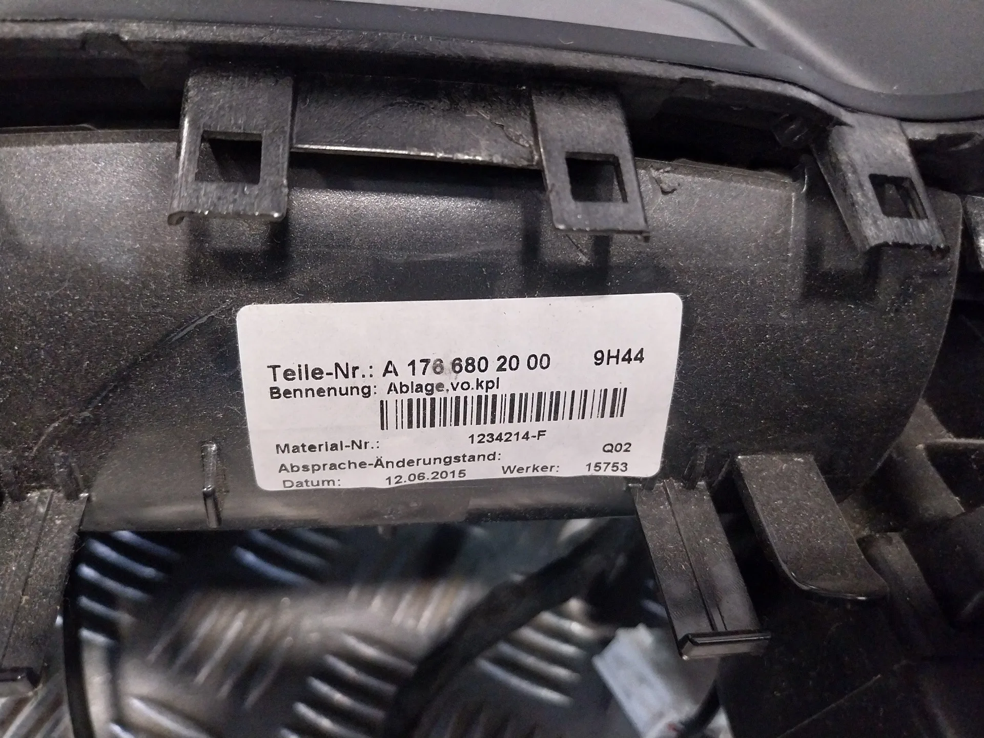 Consola Central para Mercedes-Benz Clase Gla (W156)