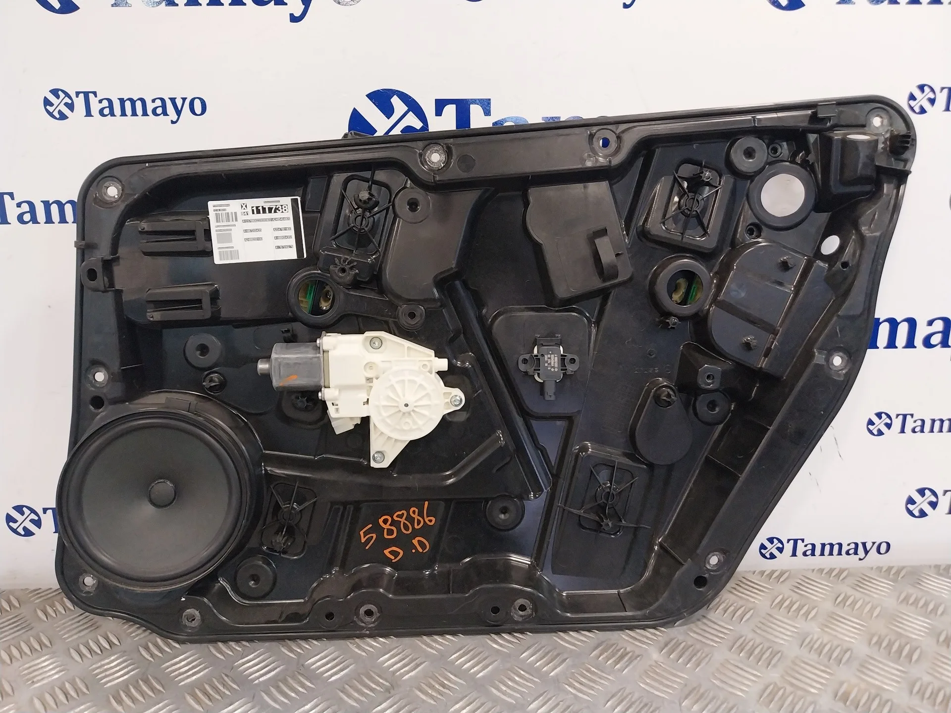 Elevalunas Delantero Derecho para Mercedes-Benz Clase Gla (W156)