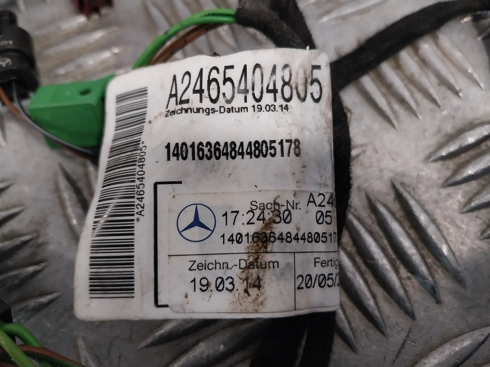 Cable para Mercedes-Benz Clase Gla (W156)