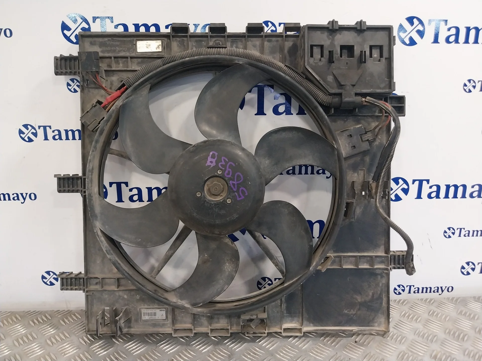 Electroventilador para Mercedes-Benz Vito Furgoneta (W638)