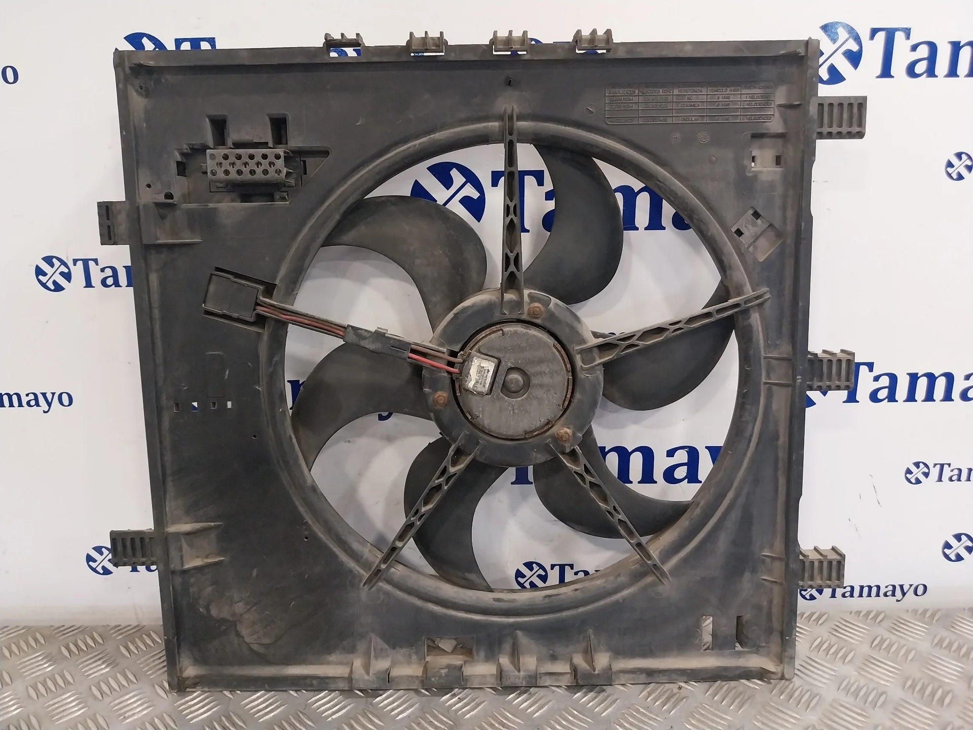Electroventilador para Mercedes-Benz Vito Furgoneta (W638)