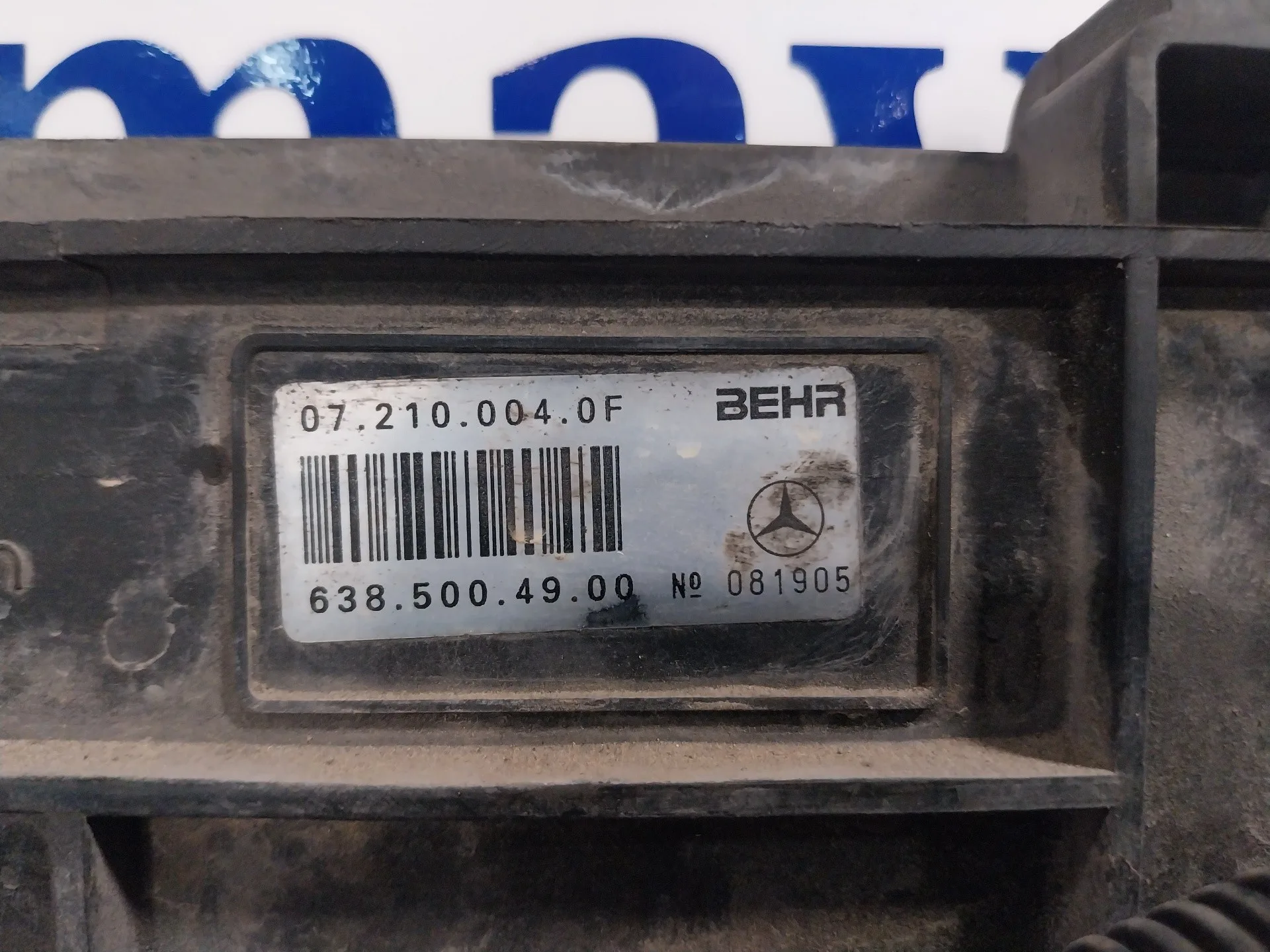 Electroventilador para Mercedes-Benz Vito Furgoneta (W638)