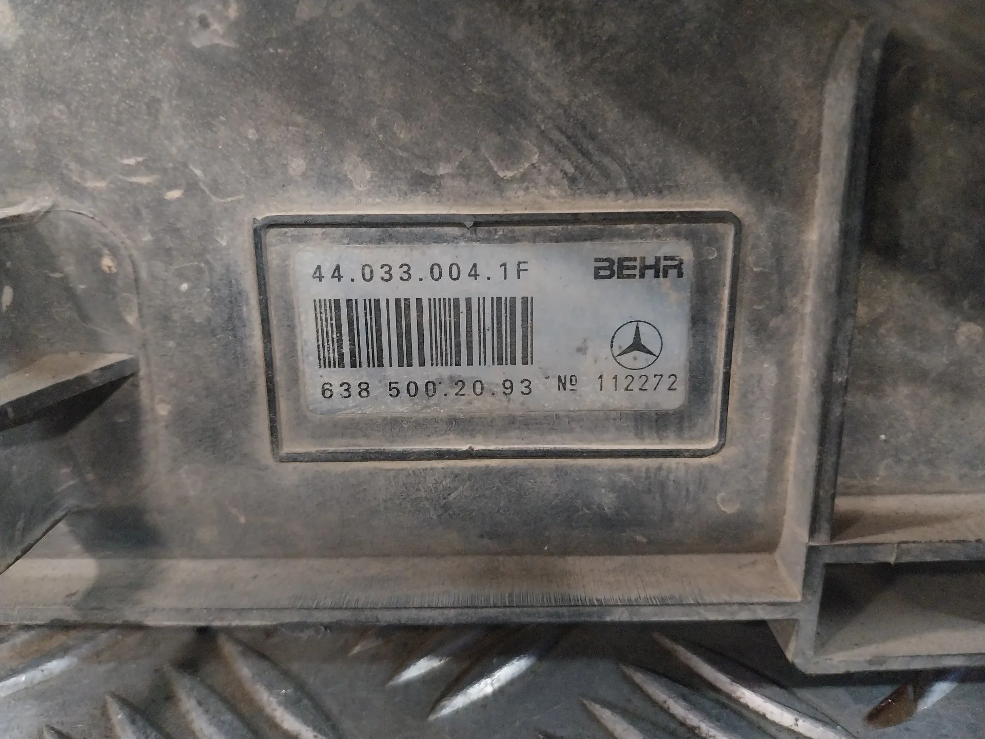 Electroventilador para Mercedes-Benz Vito Furgoneta (W638)
