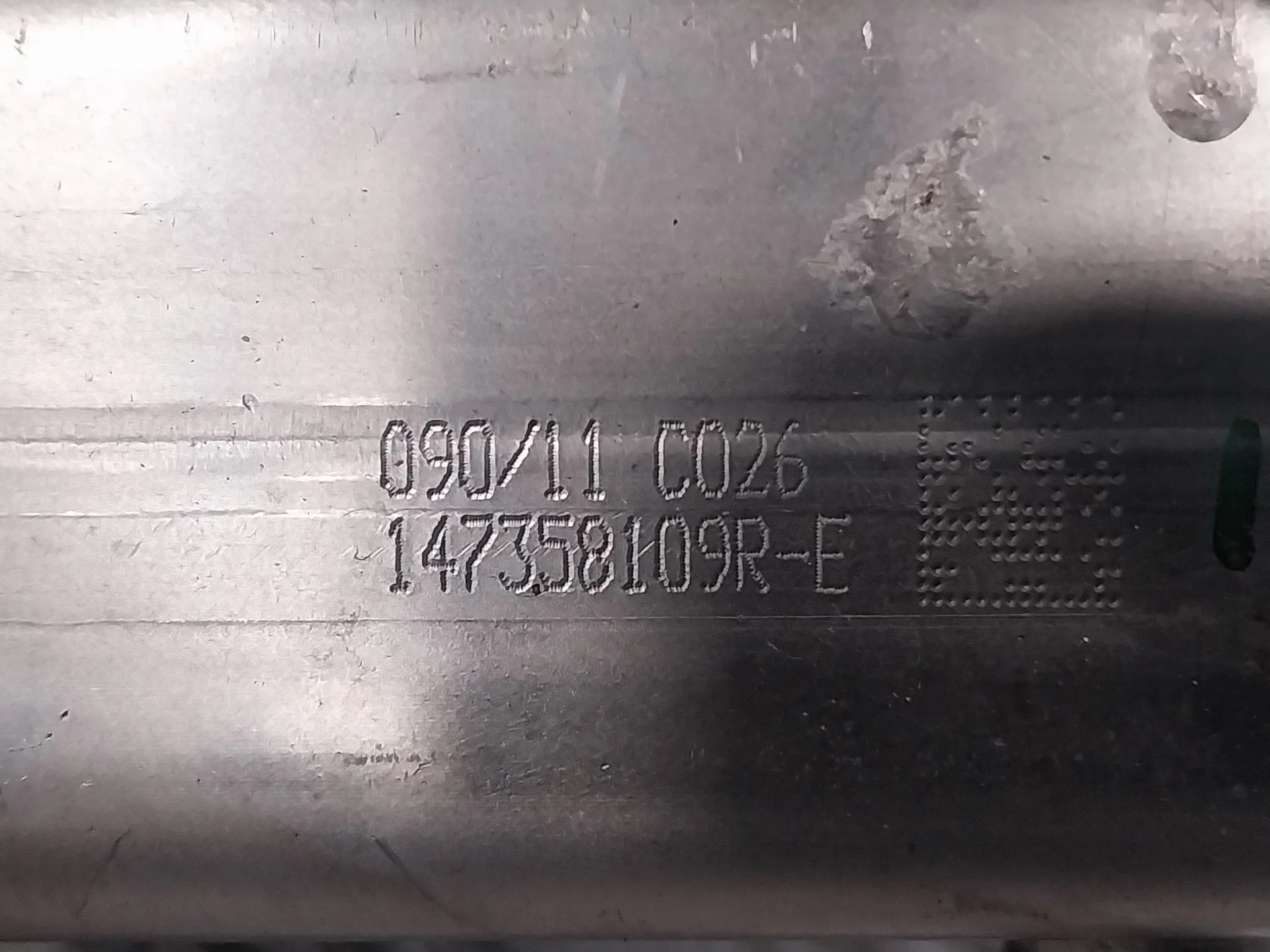 Enfriador Egr para Renault Scenic Iii (Jz0/1_)