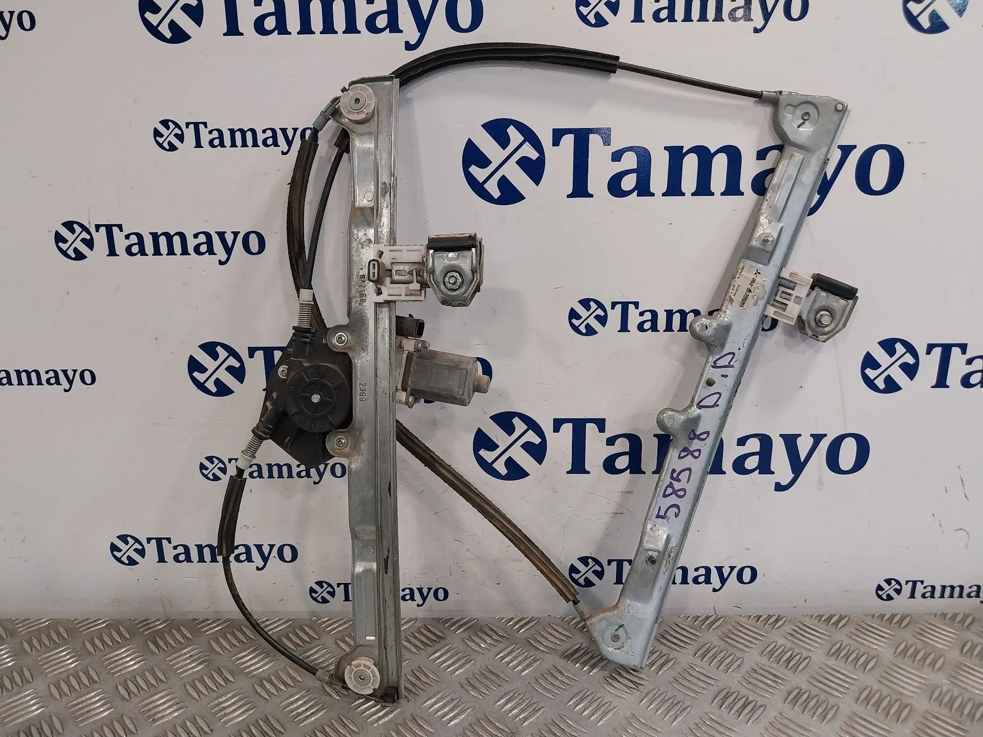 Elevalunas Delantero Derecho para Mitsubishi Colt Berlina 3 (Z30)