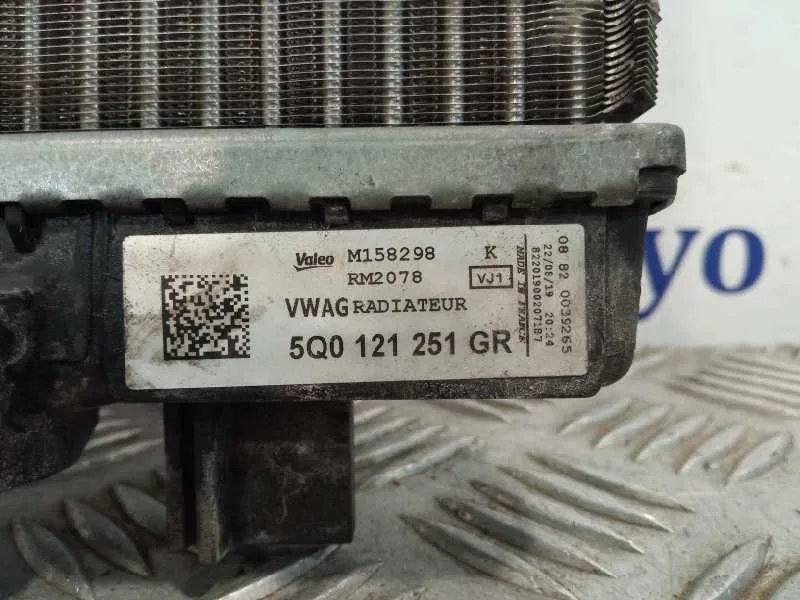 Radiador Agua para Volkswagen Golf Vii Variant (Ba5, Bv5)