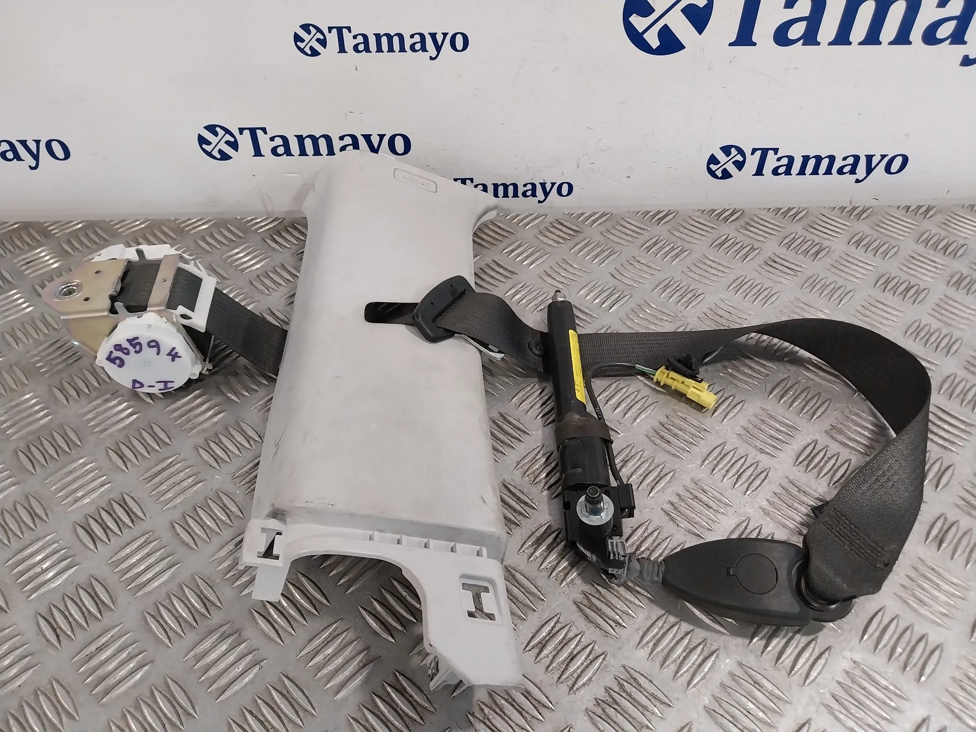 Cinturon Seguridad Delantero Izquierdo para Opel Adam